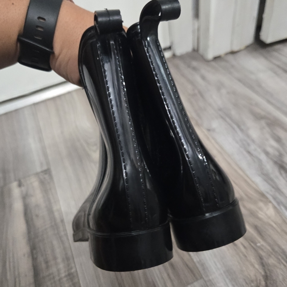 Primark Ankle Rainboots Black New Sz 5 - Picture 7 of 7